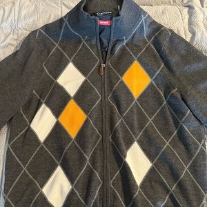 Sunice Windstopper Sweater 100% Wool Shell with Polyester Lining. Men’s Size XL